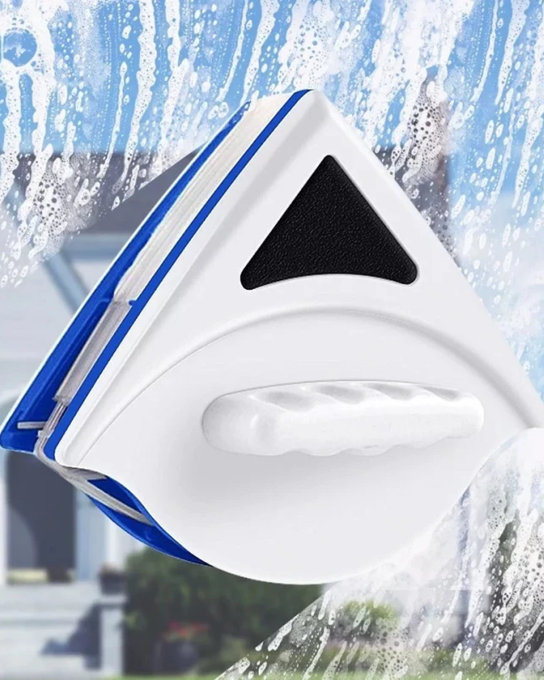 Limpia vidrios Magnético De Doble Cara, Limpiador de Ventanas con Imán