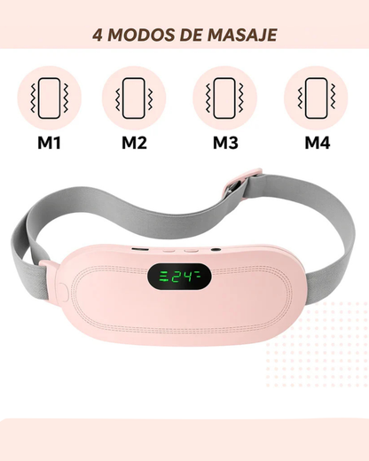 CINTURÓN TÉRMICO MENSTRUAL RECARGABLE CON MASAJE
