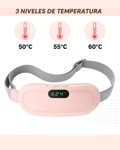 CINTURÓN TÉRMICO MENSTRUAL RECARGABLE CON MASAJE